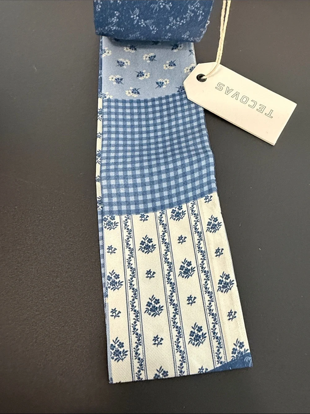 Tecovas | 100% Silk Patchwork Ribbon Scarf 🤠